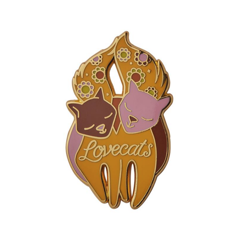 Lovecats Enamel Pin by Erstwilder