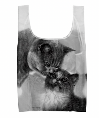 Feline Friends Tote bags by AShdene