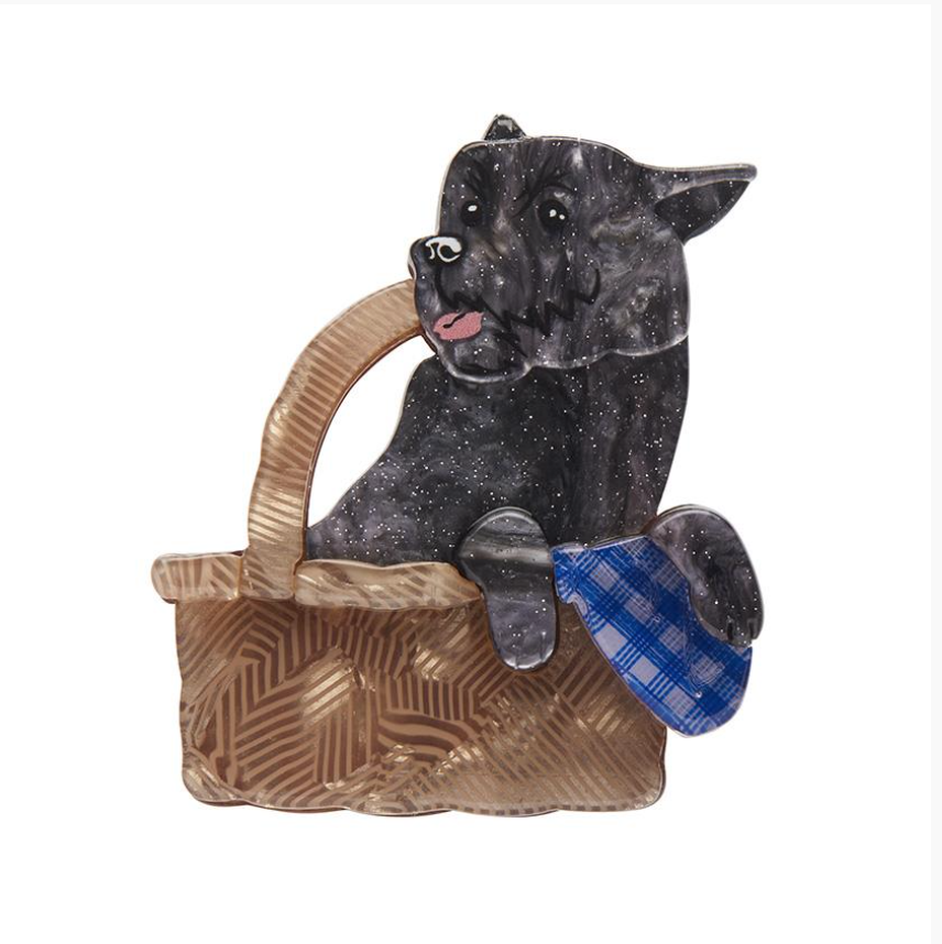 Toto Brooch by Erstwilder