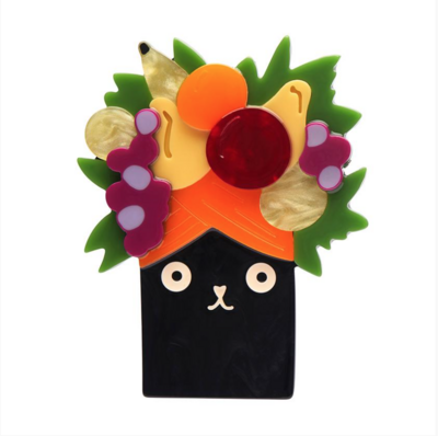 Catman Miranda Cat Brooch by Erstwilder