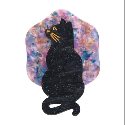 Le Chat Miaule  Brooch by Erstwilder