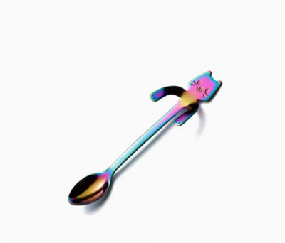 Hang in There Cat Spoon