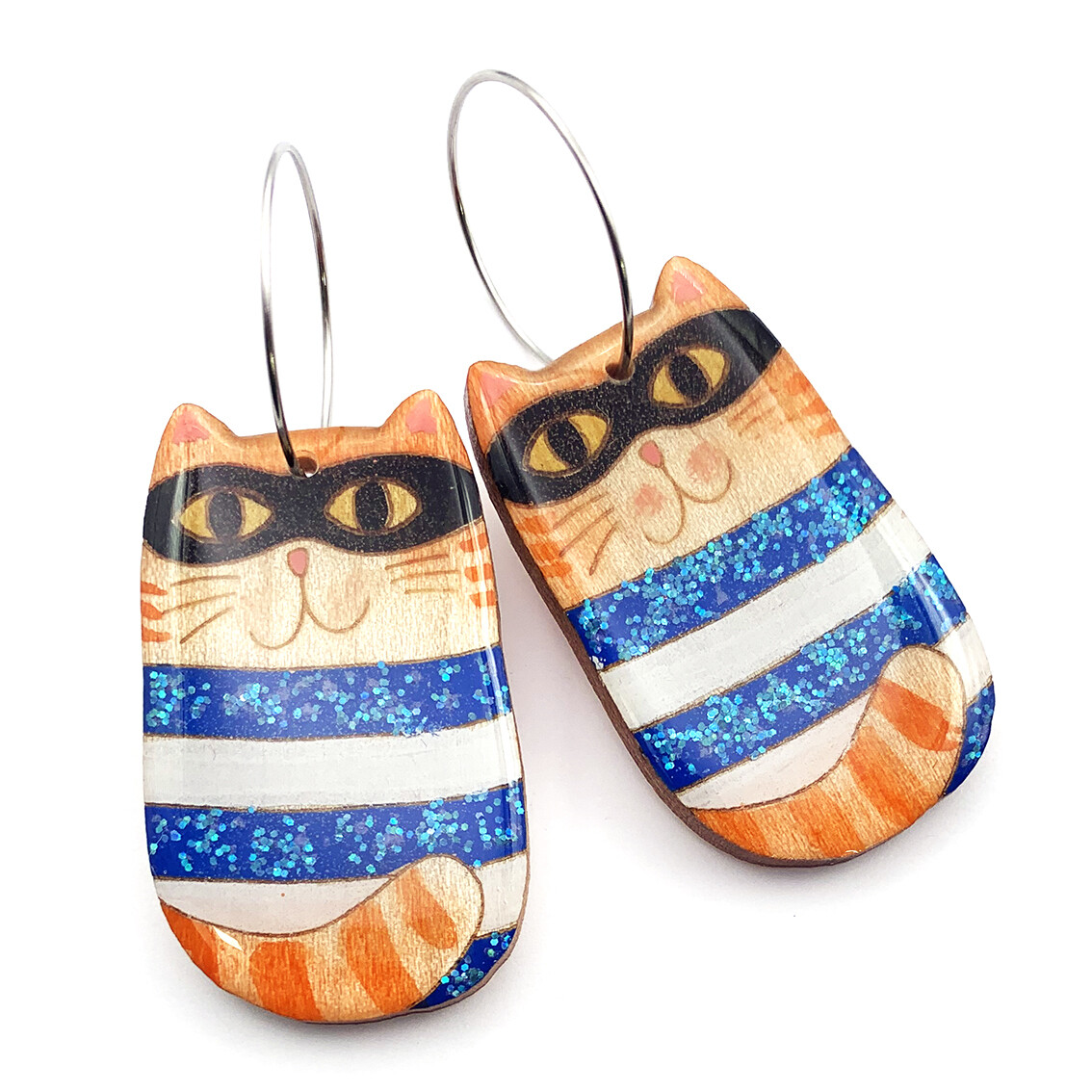 Cat Burglar Earring by Blossom and Cat