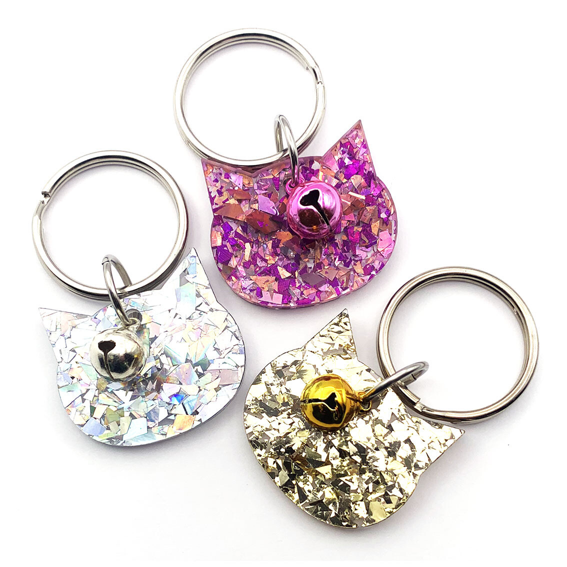 Blossom & Cat Keyring