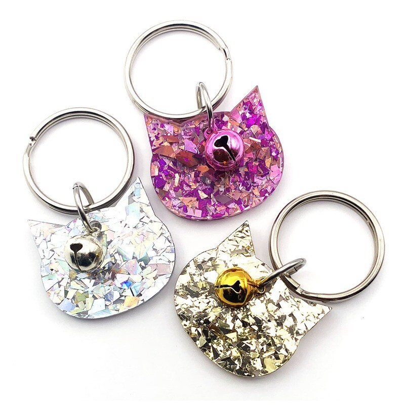 Blossom & Cat Keyring