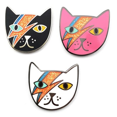 Blossom & Cat "Mr Meowy" Enamel Pin