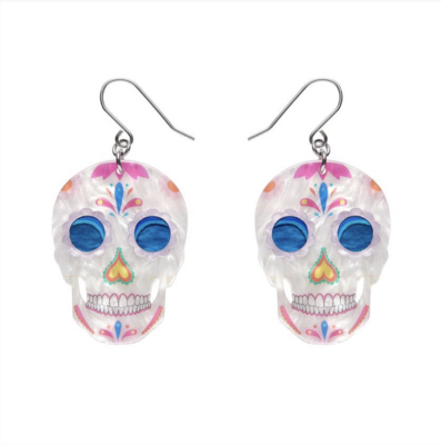 Dia De Los Muertos Drop Earrings by Erstwilder