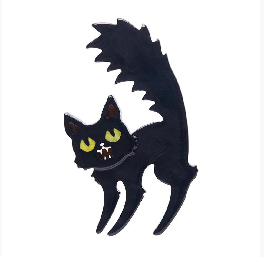 Catastrophic Fright Brooch by Erstwilder