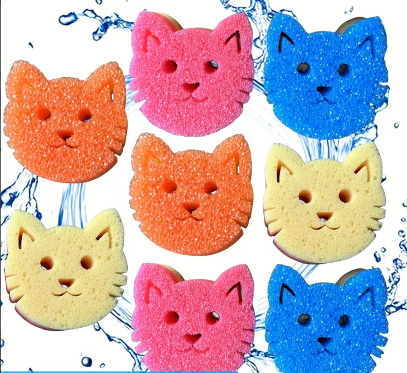 Scrub Kitty Cleaning Sponge