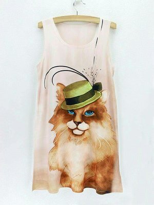 Dandy Cat Dress