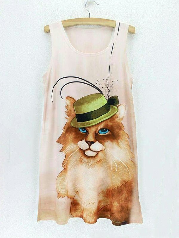 Dandy Cat Dress
