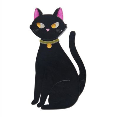 Bad Luck Charm Brooch by Erstwilder