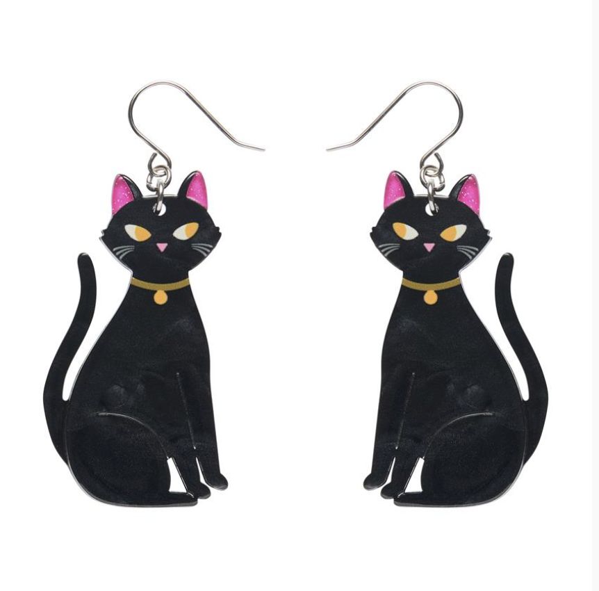 Bad Luck Charm Drop Earrings by Erstwilder