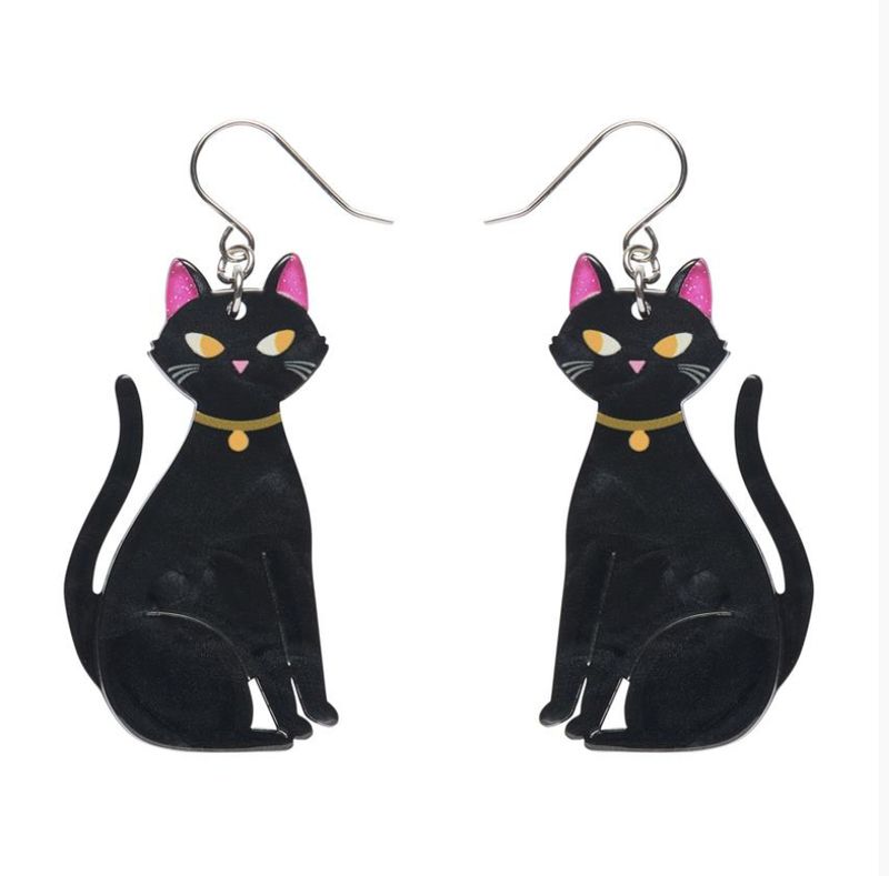 Bad Luck Charm Drop Earrings by Erstwilder