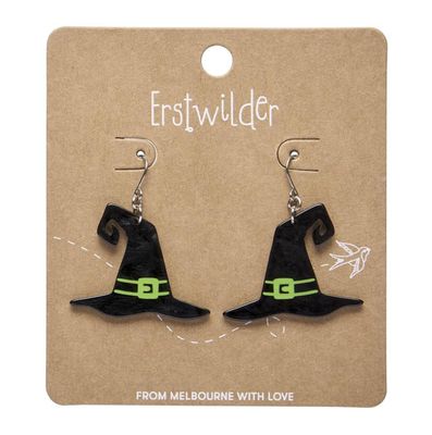 Witch's Hat Drop Earrings by Erstwilder