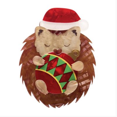 Hannah the Hedgehog  Brooch by Erstwilder