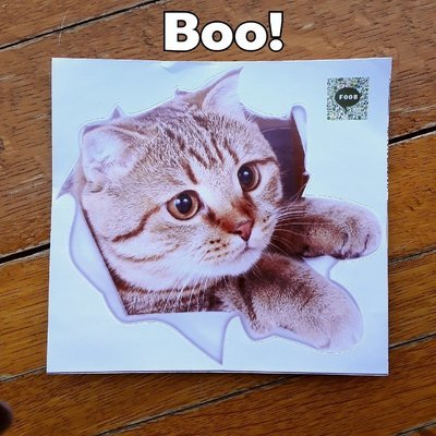 Boo! Decal (F008)