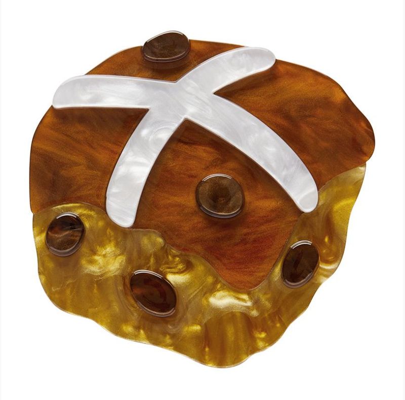Hot Cross Cravings Brooch by Erstwilder