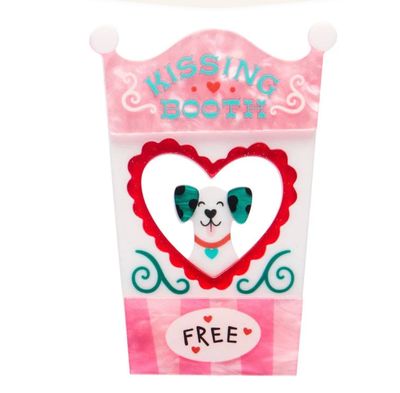 Free Kisses Brooch by Erstwilder