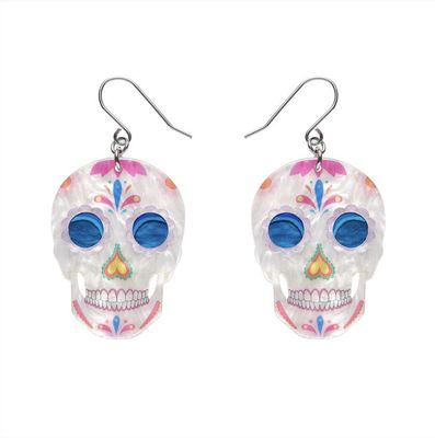 Dia De Los Muertos Drop Earrings by Erstwilder