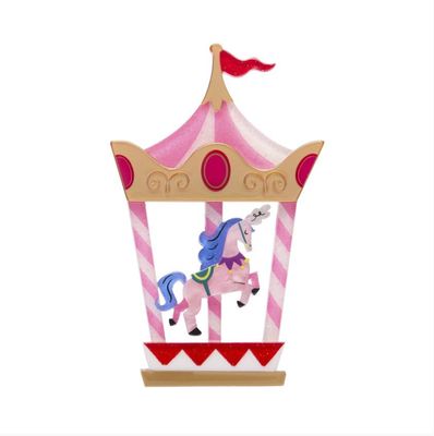 Carousel for One Brooch by Erstwilder