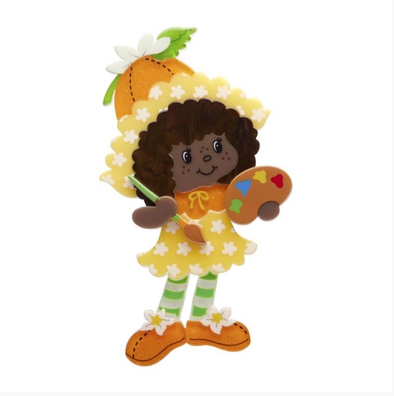 Orange Blossom Brooch by Erstwilder