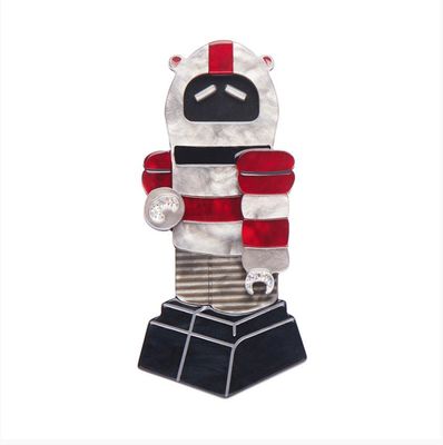 Flight Engineer Brooch by Erstwilder