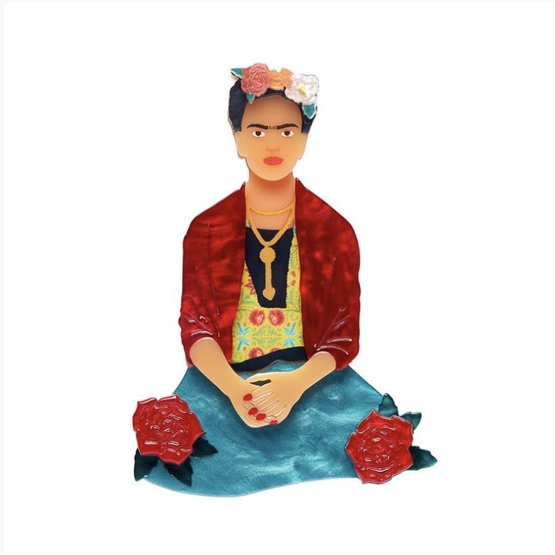 The One Frida Brooch by Erstwilder The One Frida Brooch by Erstwilder