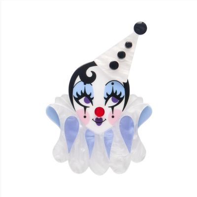 Send in the Clown Brooch by Erstwilder