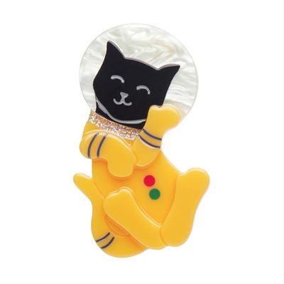 Major Tomcat Brooch by Erstwilder