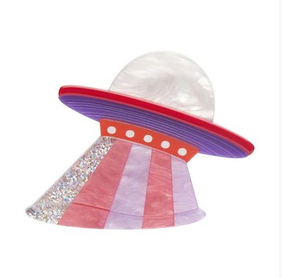 Beam Me Up Brooch by Erstwilder