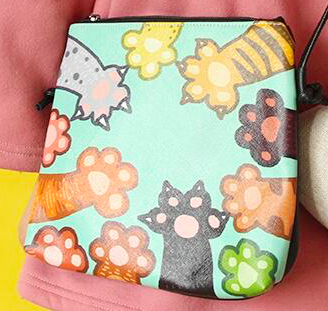 Kitty Paws Cat Handbag