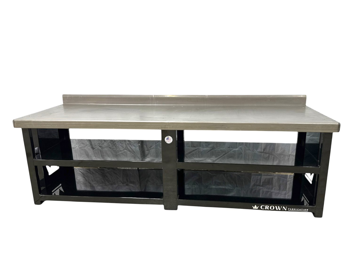 TAW10 Double Workbench with Backsplash