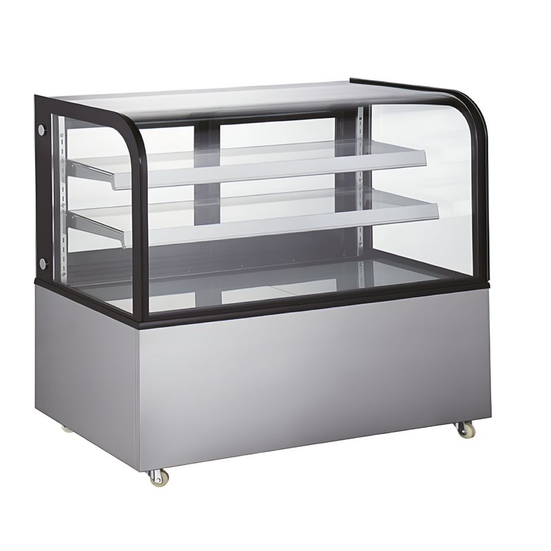 48" Curved Glass Refrigerated Bakery Display Case - FG-370Y