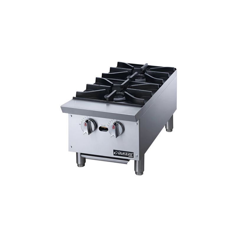DCHPA12 Hot Plate with 2 Burners - 56,000 BTU