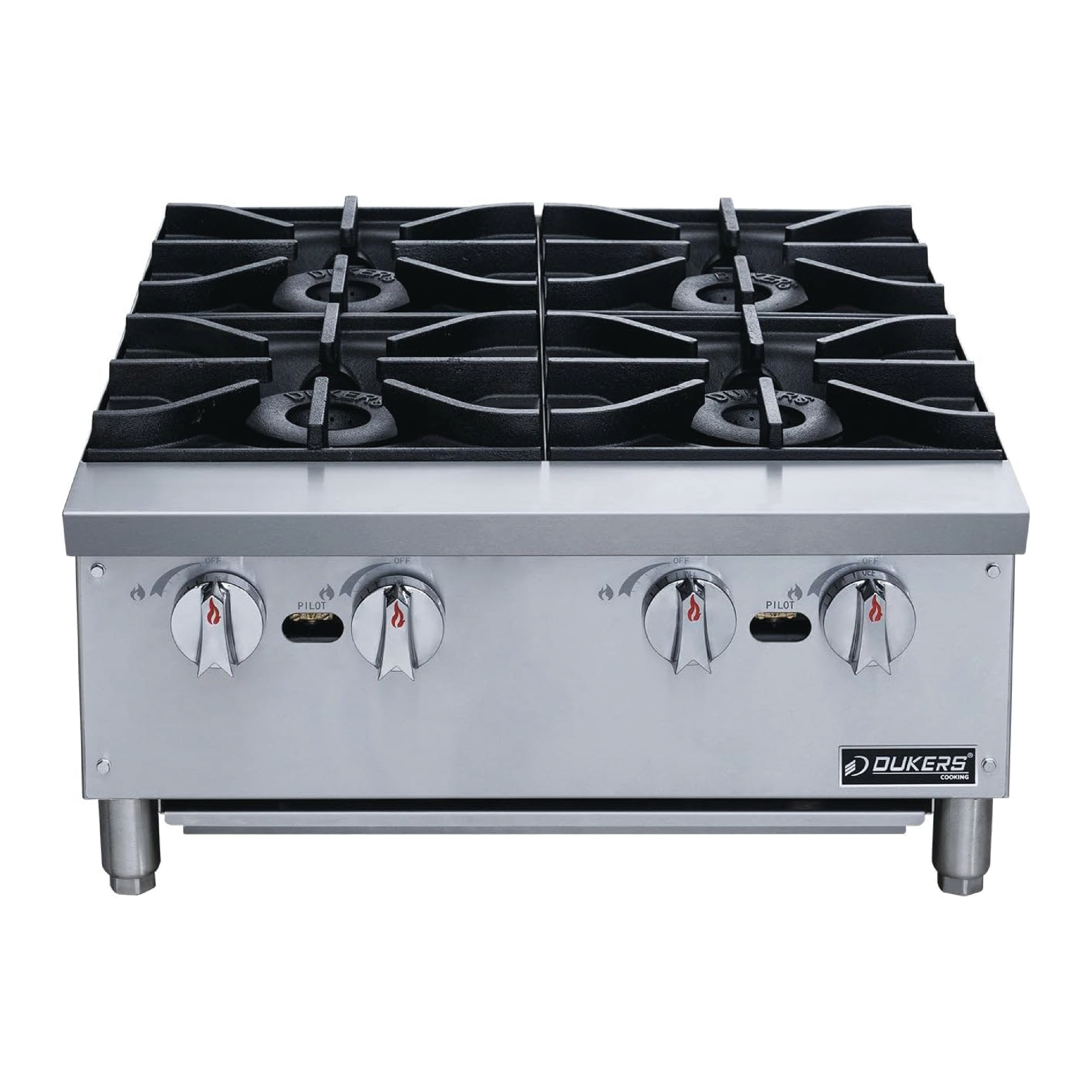 DCHPA24 Hot Plate with 4 Burners - 112,000 BTU