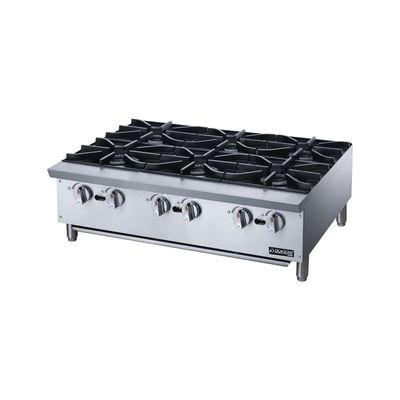 DCHPA36 Hot Plate with 6 Burners - 168,000 BTU