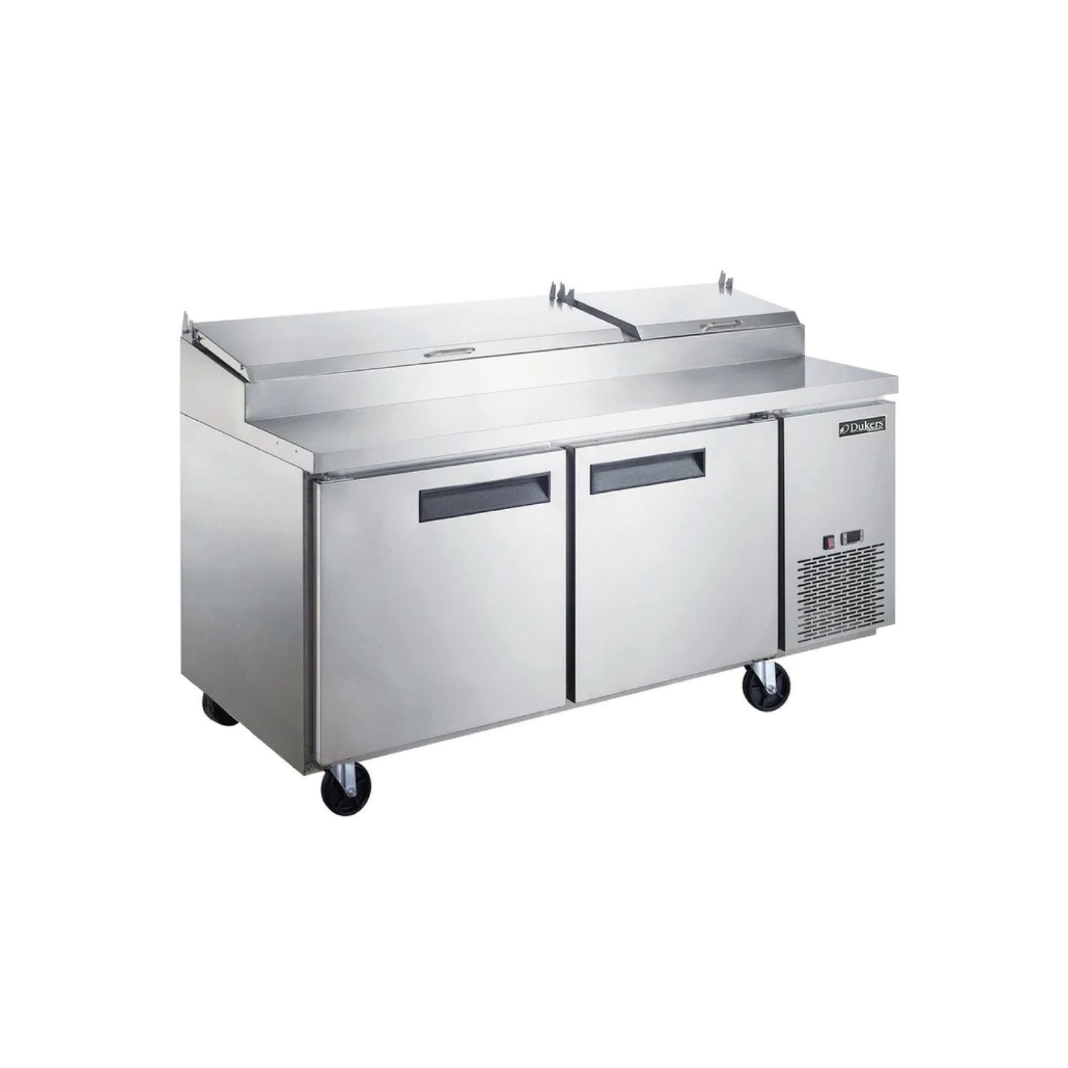 DPP70 Commercial 2-Door Pizza Prep Table Refrigerator