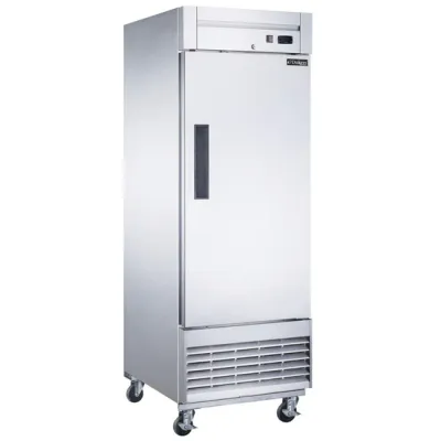 D28R Single Door Commercial Refrigerator in Stainless Steel