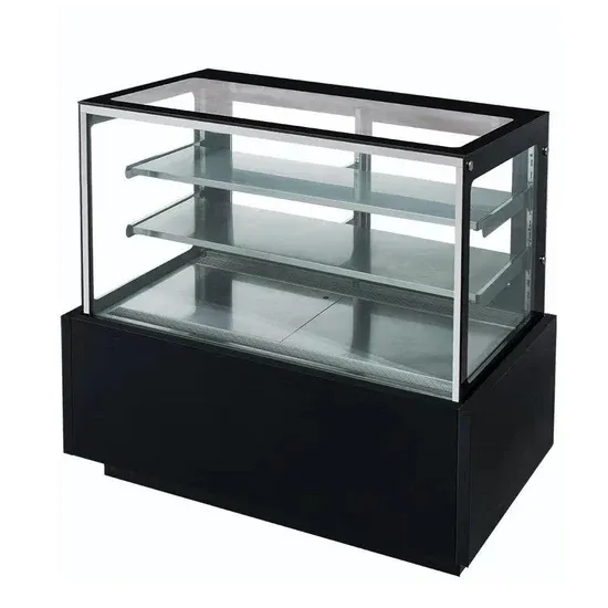 DDM48R - Straight Glass 48" Cake Showcase