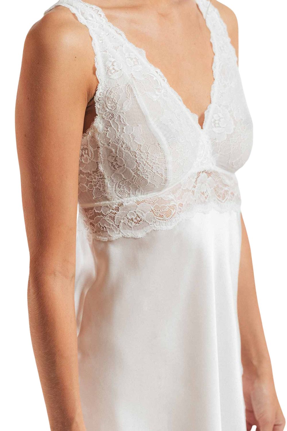 Morgan Bust Support Silk Chemise