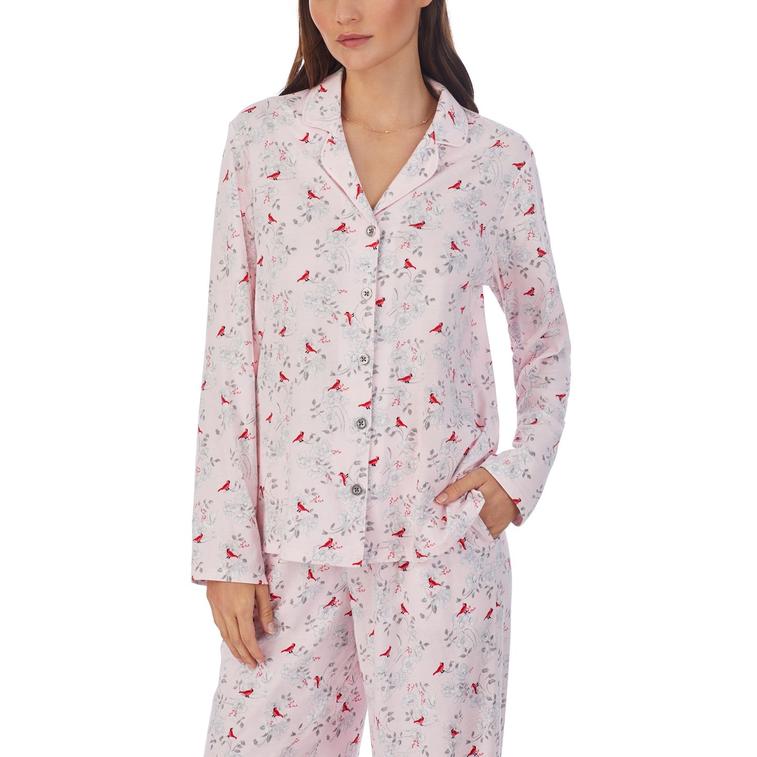 Cotton Cardinal L/S PJ Set