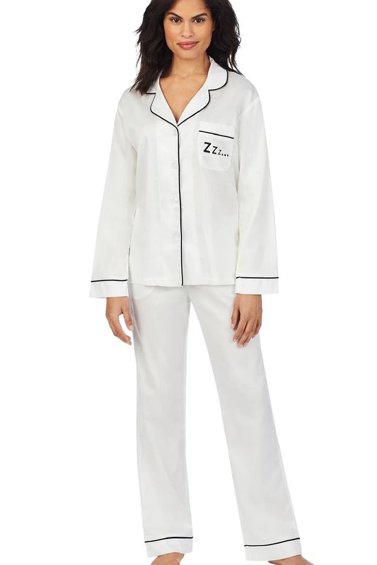 Cotton Sateen PJ Set