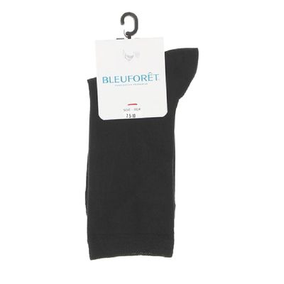 Silk Black Socks   O/S
