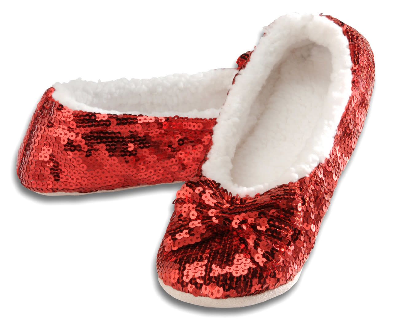 Brilliance Bling Slipper, COLOUR: RED, SIZE: SMALL