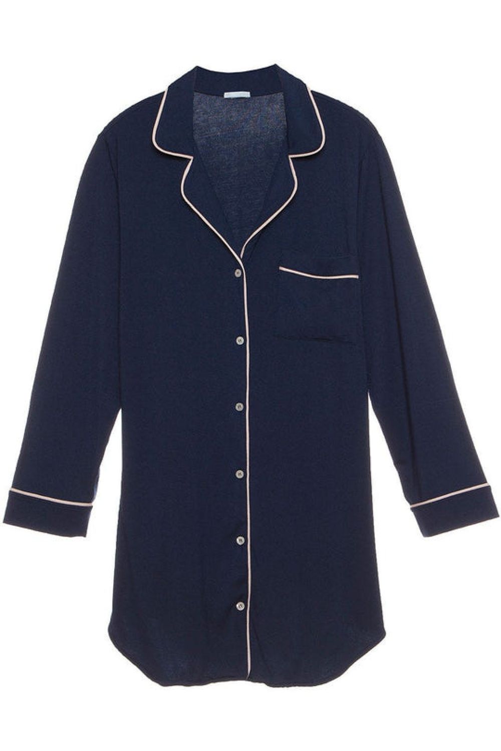 Gisele TENCEL Modal Sleepshirt, Color: Navy, Size: SMALL