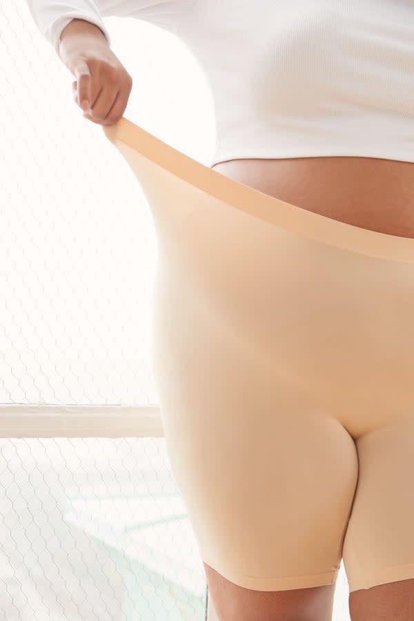 7&quot; Cooling Slip Shorts, COLOUR: BEIGE, SIZE: M/L