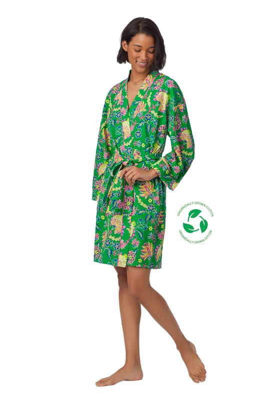 Organic Cotton Royal Garden Kimono