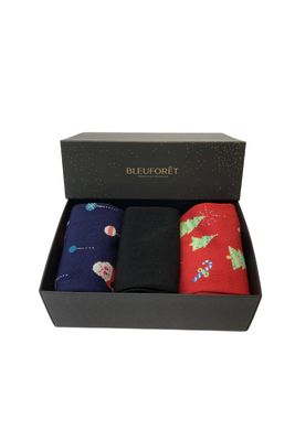 Ladies Festive Cotton Socks Gift Box O/S Ladies Festive Cotton Socks Gift Box O/S
