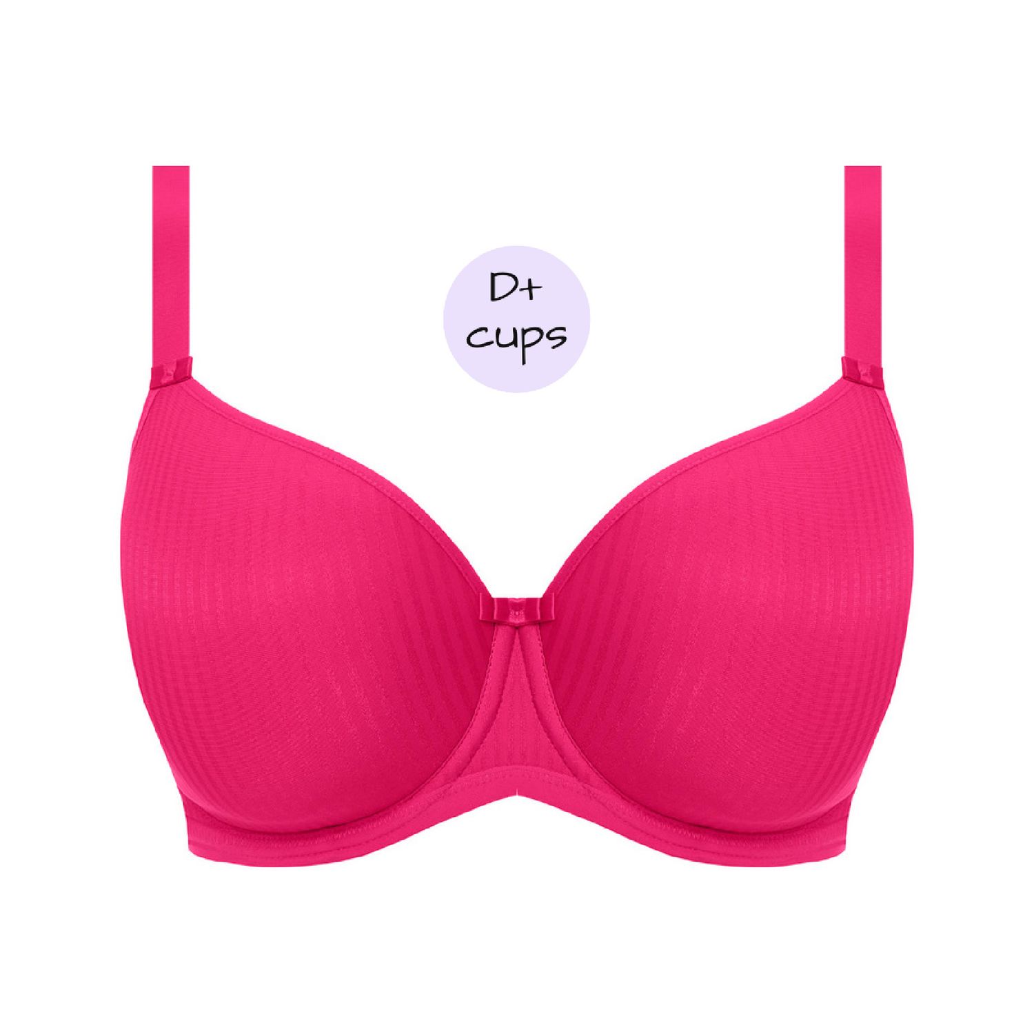 Idol Balcony Bra HOT PINK